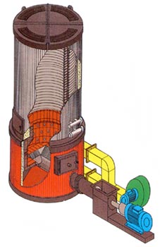 YGL-MA系列固定炉排立式燃煤有机热载体炉